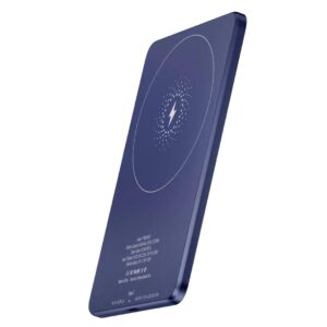 Powerology 5000 mAh 15W PD Type-C Magsafe Ultra Slim Powerbank - Blue