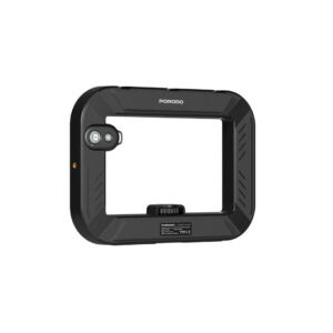 Porodo Lifestyle Vlogging Light with Tripod & Shutter Button - Black