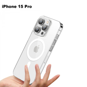 Green Lion Magsafe Delgado Case for iPhone 15 Pro - Clear