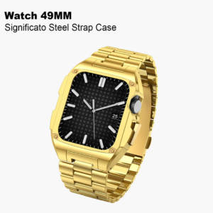 Green Lion Significato Steel Strap Case Watch 49MM - Gold