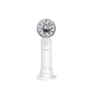 Porodo LifeStyle Mini Portable Handheld Turbo Cooling Fan 5W 2000mAh - White