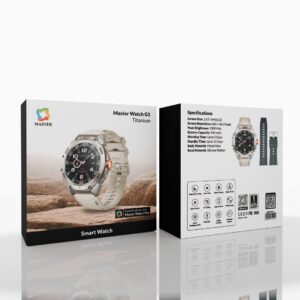 Master Watch G1 Smart Watch -Titanium