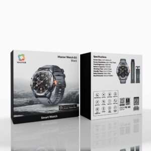 Master Watch G1 Smart Watch - Black
