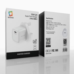 MASTER SUPER FAST CHARGE 35W - WHITE