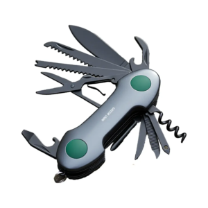 Green Lion 14 IN 1 Tool - Multi Tool Key Chain Knife - Black