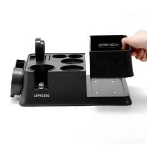 LePresso 51/58mm Tamper Station - Black