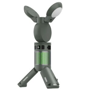 Porodo Lifestyle 7800 mAh Foldable Camping Light With Extendable Legs - Green