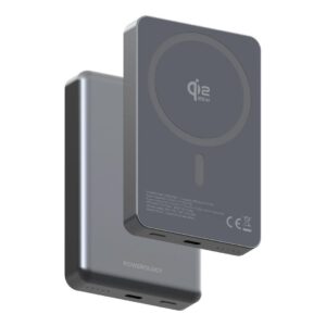 Powerology Blanc25 10000 mAh PD25W Qi2.2 Magsafe Powerbank - Grey