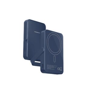 Powerology Spetemor 10000 mAh Stand 20W PD & 15W Magsafe Powerbank - Blue