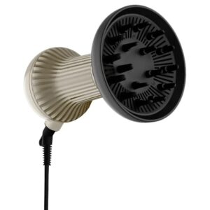 Porodo Lifestyle Hair Diffuser and Dryer for Curly Hair- Black & Gold
