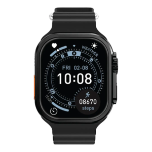 Green Lion ULTRA LITE 2.01'' TFT IPS Display Smart Watch - Black