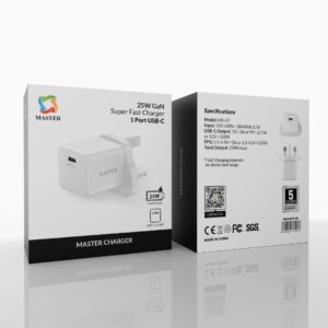 Master 25W Charger - White
