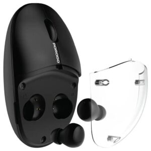 Porodo TWS Earbud Wireless Mouse - Black