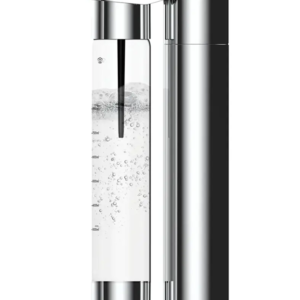 LePresso Fizznest Instant Carbonator Stainless Steel Soda Maker with Dual Bottle