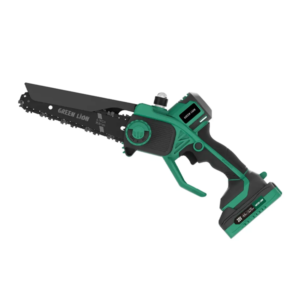 Green Lion GES-6 Cordless Electric Chainsaw 6'' Bar 20V 2.0Ah Battery - Green