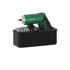 Green Lion GSD-54 Cordless Screwdriver Set - 3.7V 1500mAh - Green