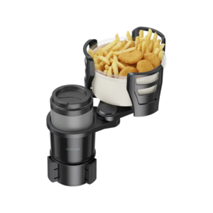 Green Lion Drive Flex 2 IN 1 Cup Holder Universal Car Fit - Black