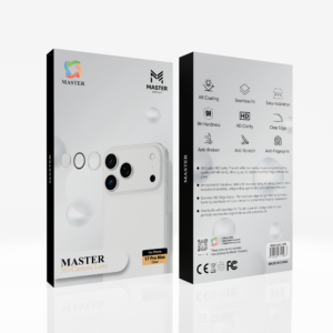 Master 3D Camera Lens Clear for iPhone 17 Pro-17 Pro Max