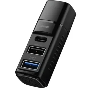 Green Lion USB-C 3-IN-1 DOCK , USB-A 3.2/USB-A 2.0/USB-C PD 100W - Black