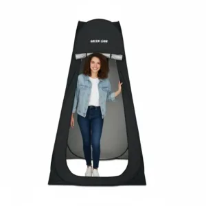 Green Lion Instant Pop-Up Privacy Tent - Black