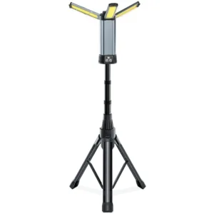 Green Lion Trio Beam Lite - Tripod Camping Light 2000 Lumens - Black