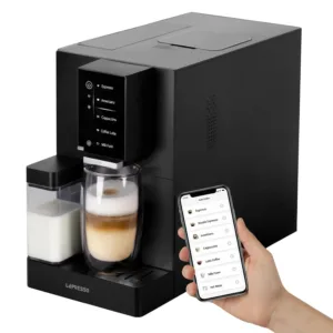 LePresso Brevissimo Automatic Coffee Machine with Mobile App. - Black