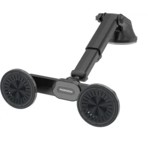 Porodo Dax-L Dual Magsafe Car Phone Mount - Black