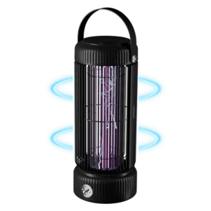 Porodo Lifestyle Electric Insect Killer Lamp 2000mAh Type-C - Black