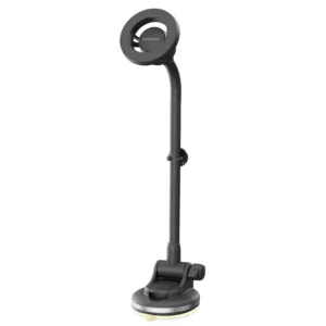 Porodo Magsafe car Phone Holder with Extended Flexible  Pole - Black