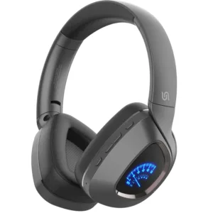 PORODO SOUNDTEC Clap 500mAh BT 5.4 ANC HEADSET FOLDABLE -BLACK