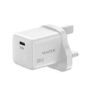Master 30W CAHRGER 1 PORT TYPE C - WHITE