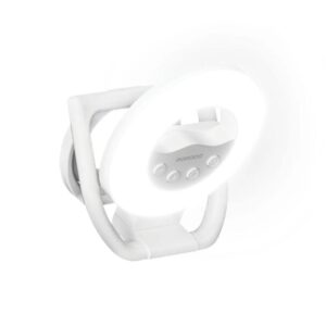 Porodo SnapBright Lifestyle Magnetic Touch LED Selfie Light 800mAh  - White