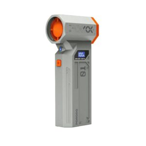 Porodo RushJet 5200 mAh 150W Dust Blower Fan With 120,000 RPM - Gold /Orange