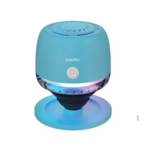 Porodo Soundtec Snapp Vibe RGB wireless Magnetic Speaker - blue