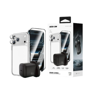 Green Lion Prime Combo 4 in 1 for iPhone 17Pro Max - Clear
