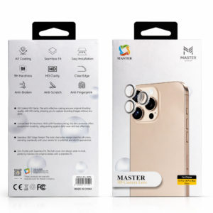Master 3D Camera Lens Clear for iPhone 16 Pro- 16 Pro Max