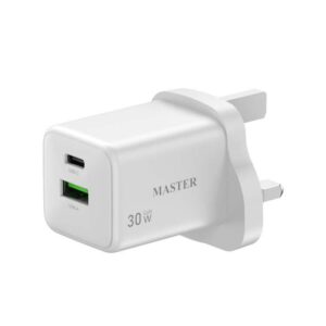 Master 30W CAHRGER TYPE A + TYPE C - WHITE