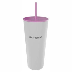Porodo Lifestyle Stainless Steel  710ml Double Wall Tumbler- White