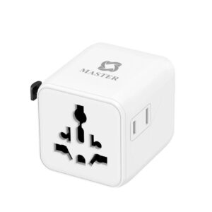 Master Universal Plug 2500W Max, 10A – White