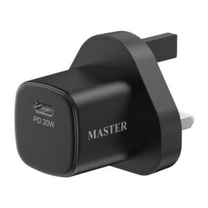 MASTER PD 20W MINI CHARGER - BLACK