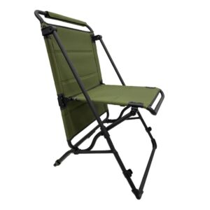 Porodo Lifestyle 2 in 1 Foldable Camping Chair and Table - Green/Black
