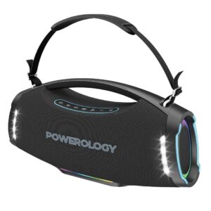 Powerology Rock 170W R.M.S & 350W MAX  Speaker with 16000 mAh battery & 3 output port