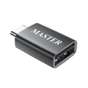 Master USB-C Male to A Female Adapter, 5Gbps - Space Grey