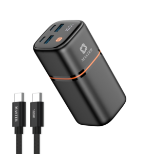 Master Power Bank 20000mAh 70W with cable 100W - Black