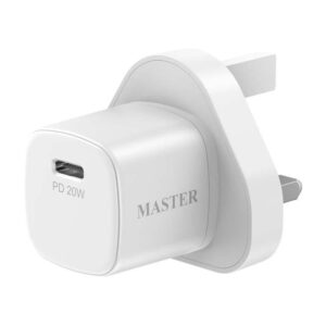 MASTER PD 20W MINI CHARGER - WHITE