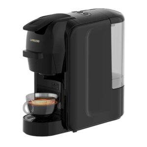 LePresso Lieto 3 in 1 MultiCapsule Coffee Machine 0.6L 1450W-Black