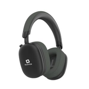 Master ANC Wireless Headphones,Bluetooth 5.0, Active Noise Cancelling, 30H Playtime,USB-C Charging-Black