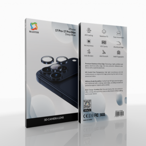 Master 3D Camera Lens for iPhone 17 Pro Max - Blue