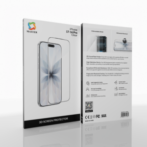 Master 3D Screen Protector Clear for iPhone 17-16 Pro