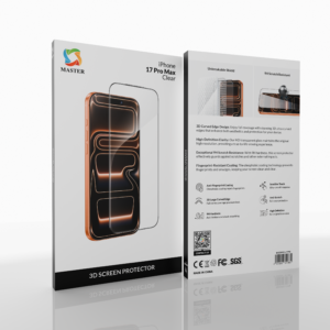 Master 3D Screen Protector Clear for iPhone 17 Pro Max